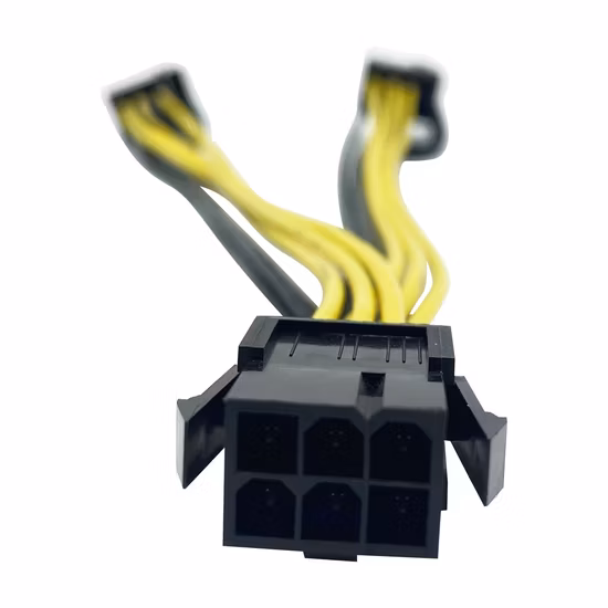 Cable Extension for Power Supply Computer Display Card 8pin 6pin Cable Power Extension