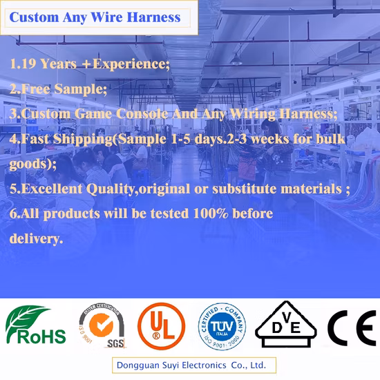 Connector 2.54 Pitch Power Wiring Harness