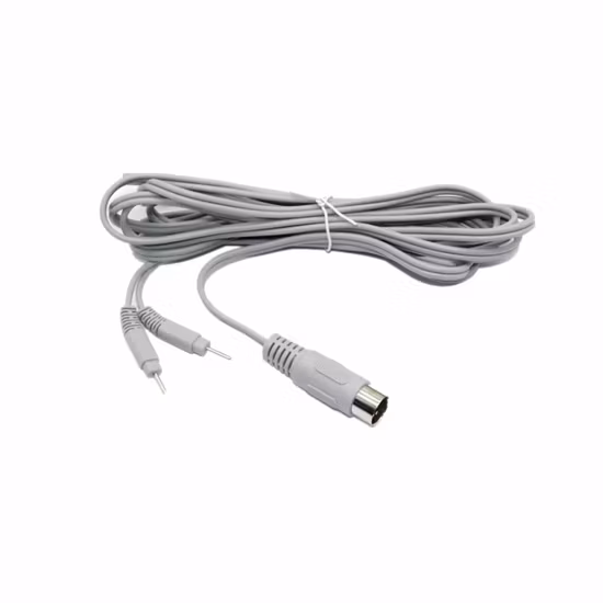 ISO 13485 Medical Cable Manufacturer Custom Round&Parallel &Flat&Coild Cable with ISO10993 Biocompatible TPU TPE Materials for ECG SpO2 and Medical Equipment