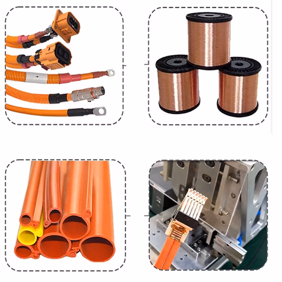 Green Energy Hv Flame Retardant High Voltage XLPE Insulated Multicore EV Power Charger Electrical Electric Copper Wire Cable