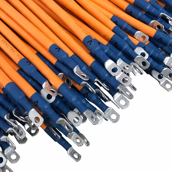 Flame Retardant High Voltage XLPE Insulated Multicore EV Power Charger Electrical Electric Copper Wire Cable EV Hv Cable